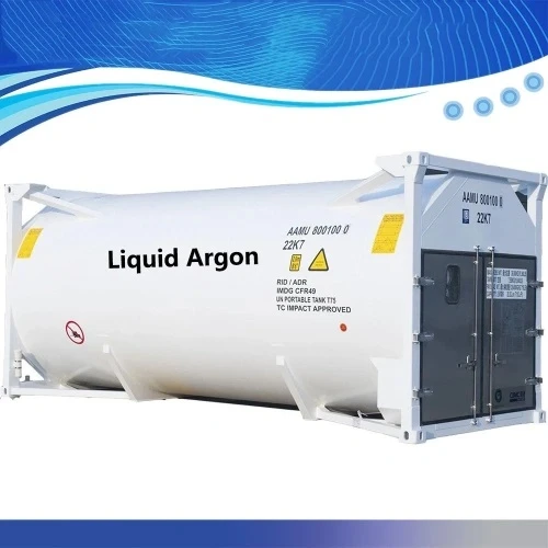 Flytende argon gass